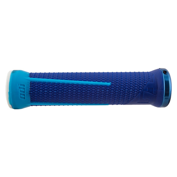 ODI AG1 Grips - Blue/Light Blue Lock-On