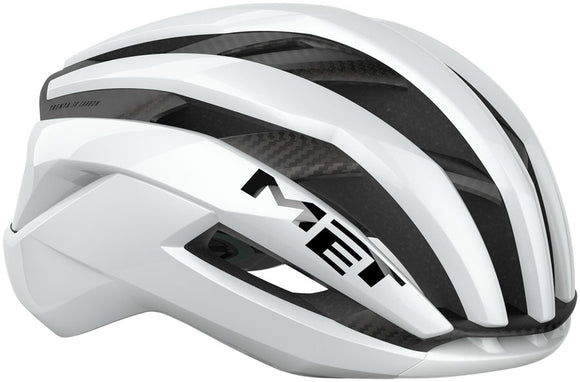 MET Trenta 3K Carbon Helmet - White Gloss Medium