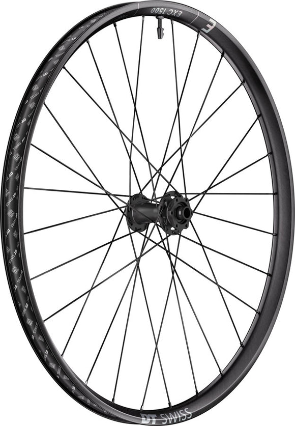 DT Swiss EXC 1500 Classic 30 Front Wheel - 27.5" 15 x 110mm 6-Bolt Black