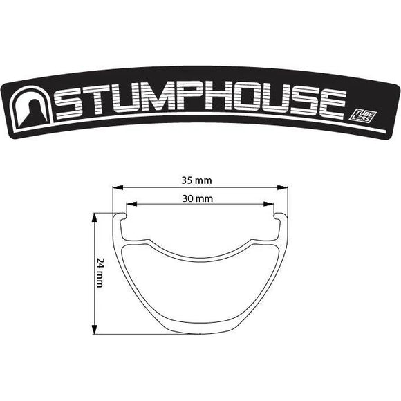 Boyd Stumphouse 27.5" Rim 32h Black