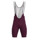 Panache M's Cargo Pocket Bib Short - Plum-1