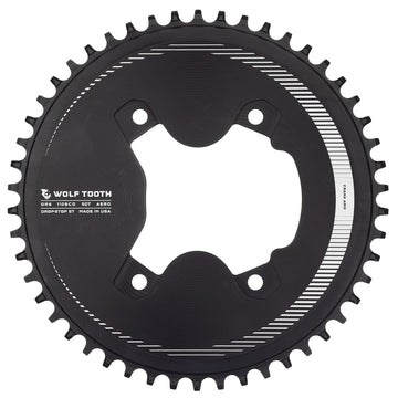 110 BCD Asymmetric 4-Bolt Chainrings for Shimano GRX Cranks - 0