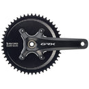 Aero 110 BCD Asymmetric 4-Bolt Chainrings for Shimano GRX 800 Cranks-4