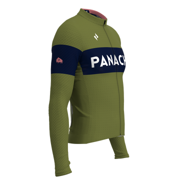 Panache Pro THERMAL LS Jersey - Forest Brand LP - 0