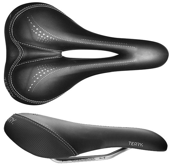 Terry Liberator X Gel Saddle - Steel Black Women's