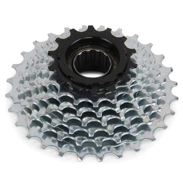 SunRace M2A 7-speed Freewheel - 14-28t Chrome/Black