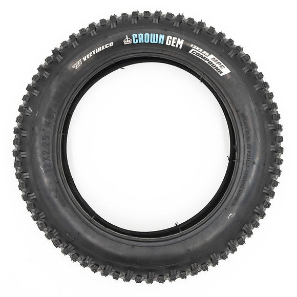 Kids Ride Shotgun Dirt Hero Hybrid Tire 12''x2.25 Wire Tubeless Ready MPC 27TPI Black