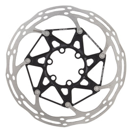 SRAM Centerline X Disc Brake Rotor - 160mm 6-Bolt Steel Bolts Silver/Black