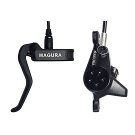 Magura MT A2 Disc Brake Lever - Rear/Right Post Mount 2-Piston Caliper BLK