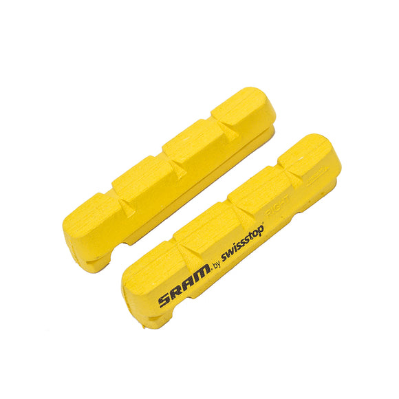 SRAM Road Brake Pad Inserts for Carbon Rims by SwissStop Pair