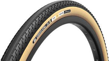Panaracer GravelKing ZX R Tire - 700 x 35 Tubeless Folding Black/Amber