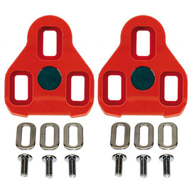 Exustar E-ARC10 Cleats Compatibility: Keo Float: 10° Red