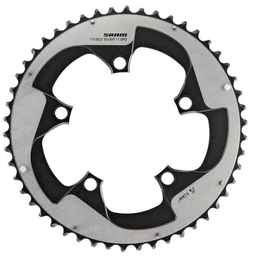 SRAM Red 22 50T 110mm BCD YAW Chainring Gray Hidden Non-Hidden Bolt Use 34T