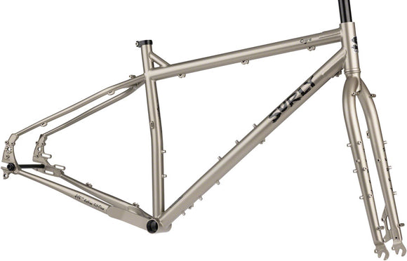 Surly Ogre Frameset - 29" Steel Champagne Supernova X-Large