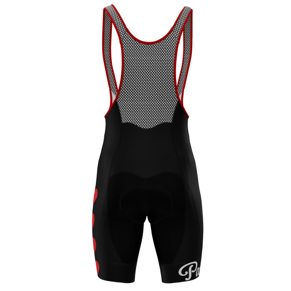 Panache W's Pro Bib Short - Hearts