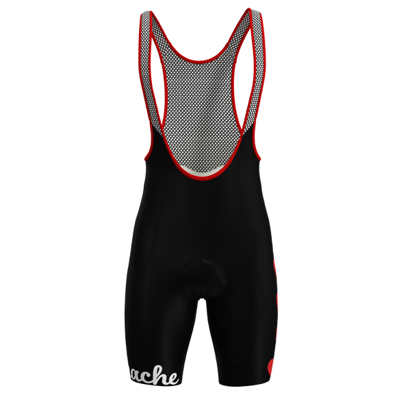 Panache W's Pro Bib Short - Hearts