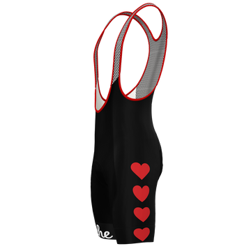 Panache W's Pro Bib Short - Hearts