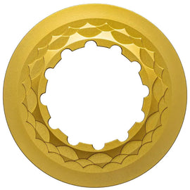 absoluteBLACK Center Lock Rotor Lockring Gold
