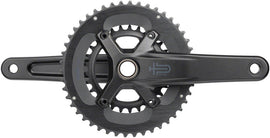 microSHIFT Sword 2x Crankset - 172.5mm 10-Speed 46/29t 110 Asym BCD  24mm Spindle BLK