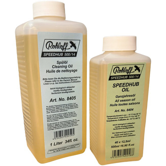 Rohloff Speedhub All Weather & Cleaning Oil 1x1000/1x500ml