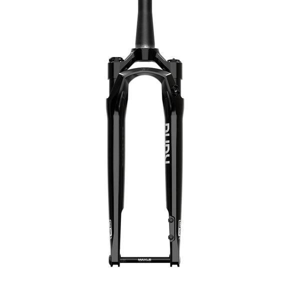 RockShox RUDY Ultimate XPLR Race Day 2 Suspension Fork - 700c 40 mm 12 x 100 mm 51 mm Offset Gloss BLK A2