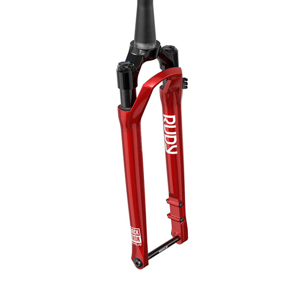 RockShox RUDY Ultimate XPLR Race Day 2 Suspension Fork - 700c 30 mm 12 x 100 mm 51 mm Offset Electric Red A2