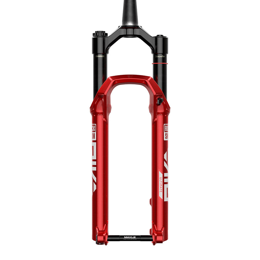 RockShox Pike Ultimate C2 Suspension Fork 27.5 DebonAir+ W/ButterCups 130mm 1-1/8-1.5 15x110mm TA Rake: 44mm Red