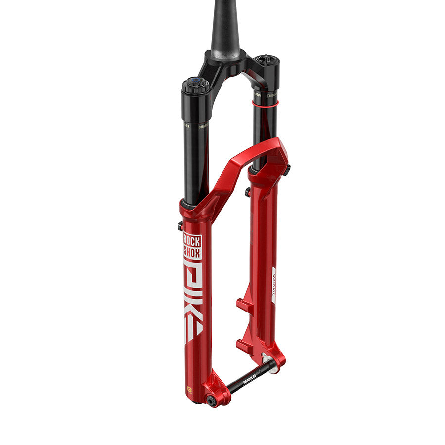 RockShox Pike Ultimate C2 Suspension Fork 27.5 DebonAir+ W/ButterCups 130mm 1-1/8-1.5 15x110mm TA Rake: 37mm Red