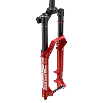 RockShox ZEB Ultimate Flight Attendant Charger 3.1 Suspension Fork - 29" 170 mm 15 x 110 mm 44 mm Offset Electric Red A3
