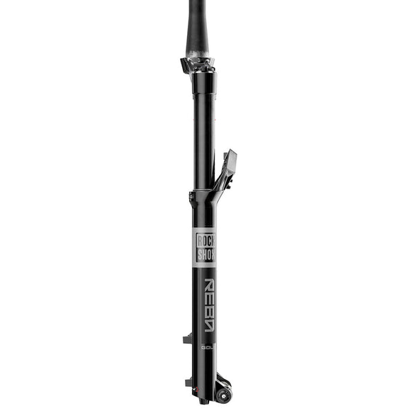 RockShox Reba Gold 3P Crown B1 Suspension Fork 27.5'' DebonAir 100mm 1-1/8''-1.5'' 15x110mm TA Rake: 44mm Black