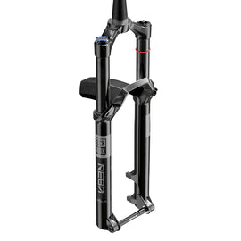 RockShox Reba Gold 3P Crown B1 Suspension Fork 27.5'' DebonAir 130mm 1-1/8''-1.5'' 15x110mm TA Rake: 44mm Black