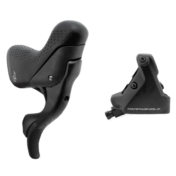 Campagnolo EKAR GT Ergopower Shift/Brake Lever Disc Brake Caliper - Right/Rear 13-Speed 140mm Flat Mount Hydraulic Caliper BLK