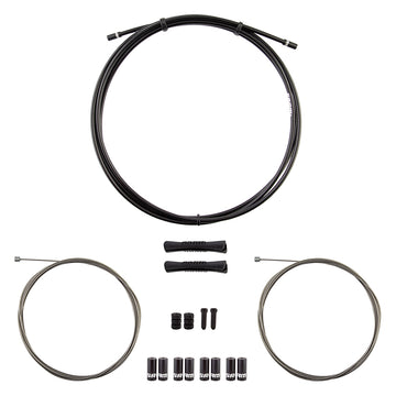 SRAM Stainless Steel Shift Cable Housing Kit - Road/MTB 4mm Reinforced Linear Strand BLK