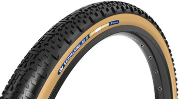 Panaracer GravelKing X1 Plus Tire - 650b x 48 Tubeless Folding Black/Brown