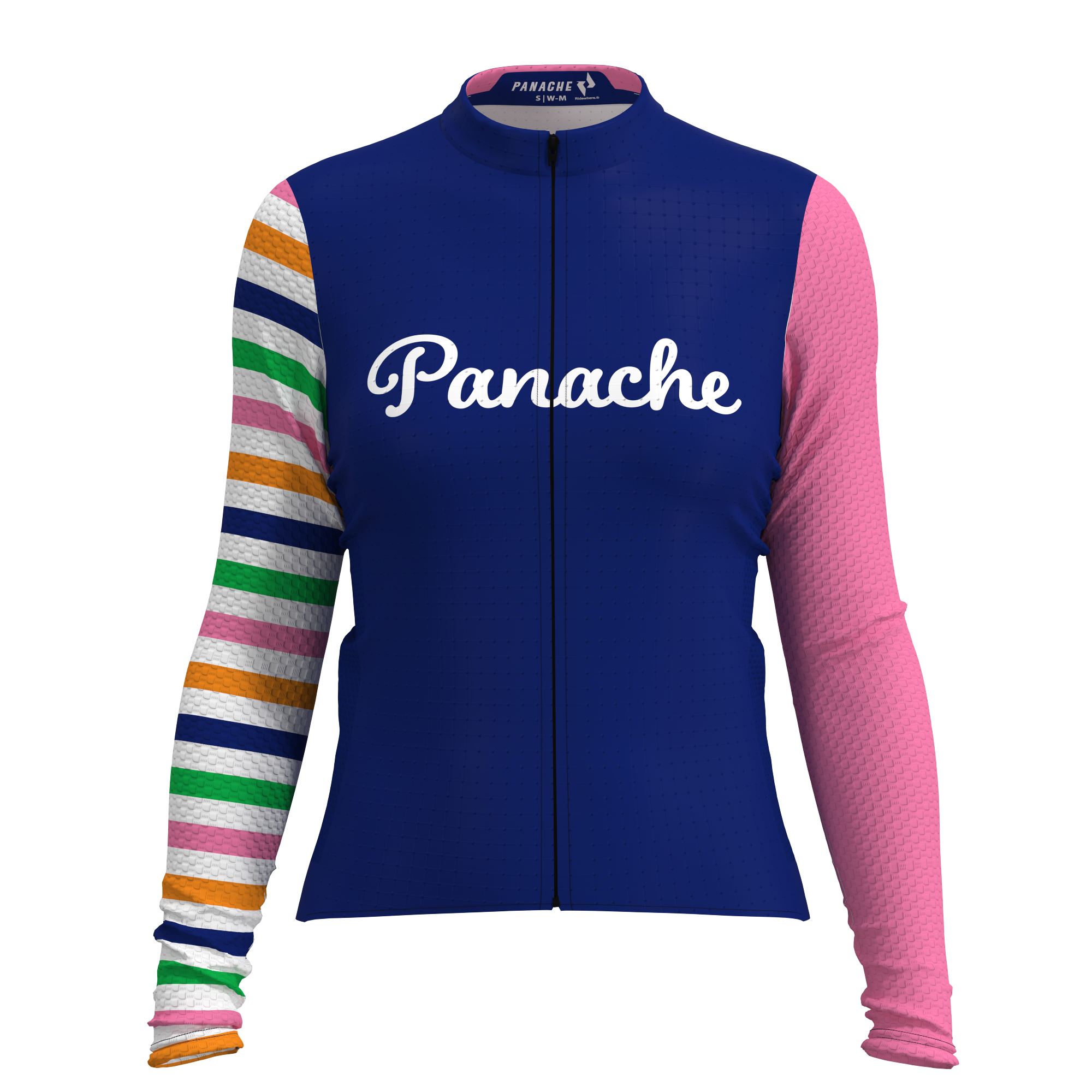 Panache W's Pro THERMAL Long Sleeve Jersey - STRIPES