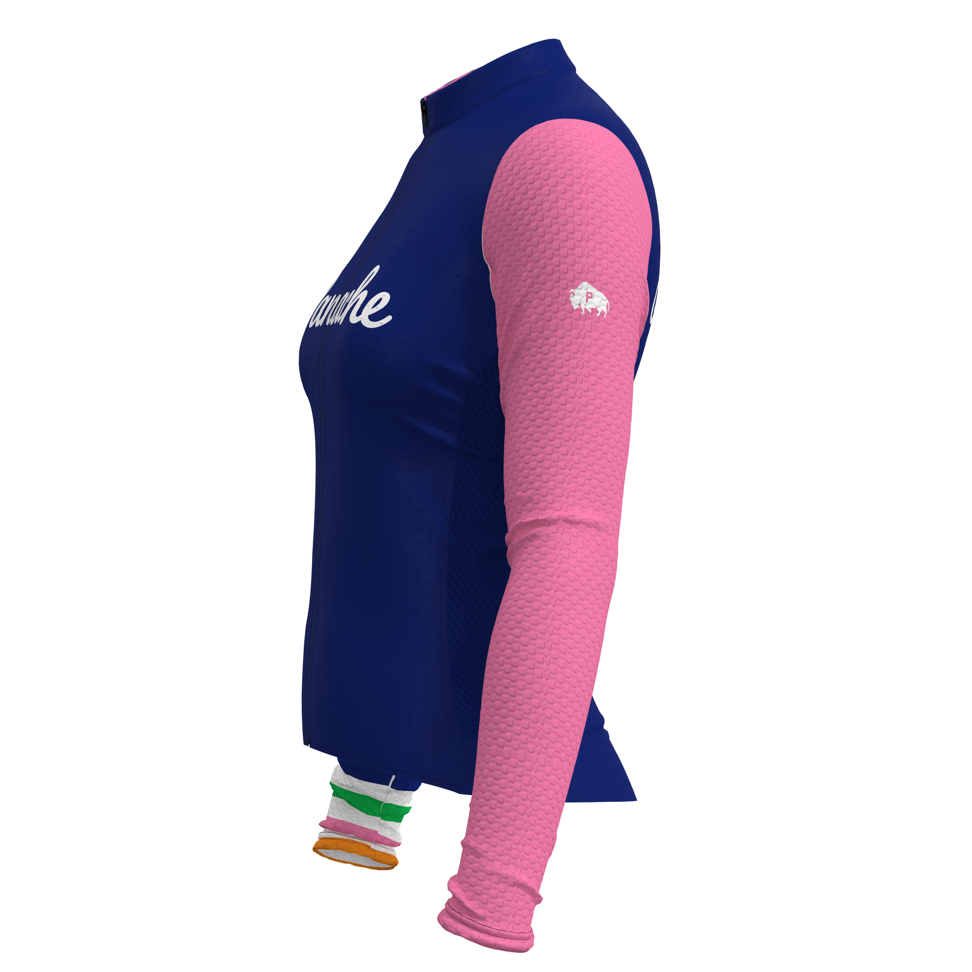 Panache W's Pro THERMAL Long Sleeve Jersey - STRIPES