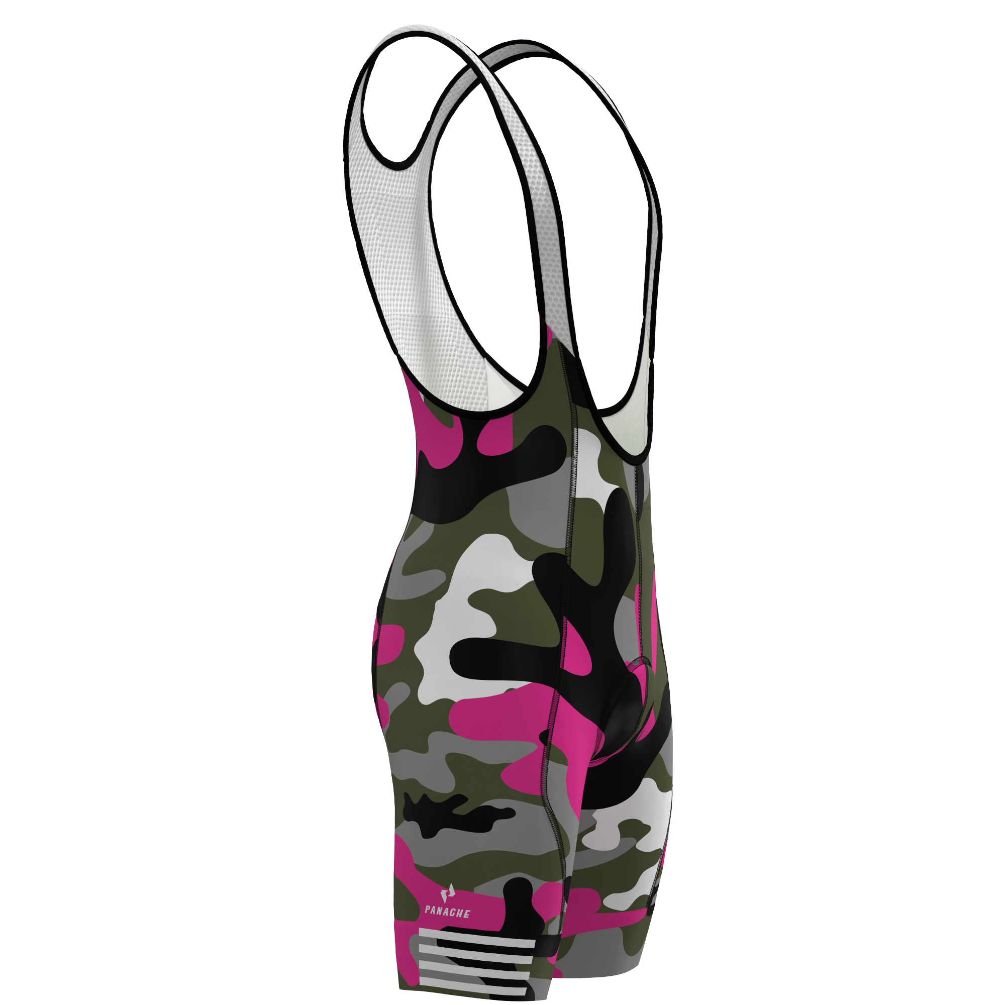 Panache W's Pro Bib Short - Glide Camo