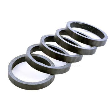 Wheels Manufacturing Carbon Headset Spacer - 1-1/8" 5mm Matte 5-pack