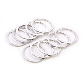 Wheels Manufacturing Aluminum Headset Spacer - 1-1/8" 1.5mm Silver 5-pack