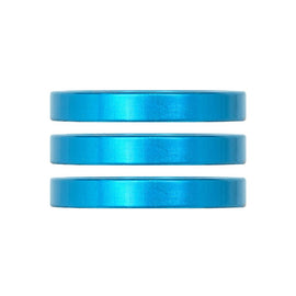 Industry Nine iRiX Headset Spacer 1-1/8'' Height: 5mm Aluminum Turquoise 3pcs