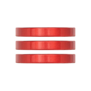 Industry Nine iRiX Headset Spacer 1-1/8'' Height: 5mm Aluminum Red 3pcs