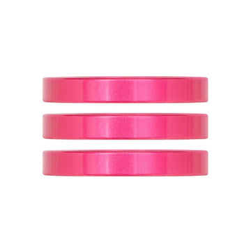 Industry Nine iRiX Headset Spacer 1-1/8'' Height: 5mm Aluminum Pink 3pcs