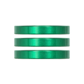 Industry Nine iRiX Headset Spacer 1-1/8'' Height: 5mm Aluminum Green 3pcs