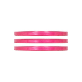 Industry Nine iRiX Headset Spacer 1-1/8'' Height: 2.5mm Aluminum Pink 3pcs