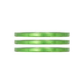 Industry Nine iRiX Headset Spacer 1-1/8'' Height: 2.5mm Aluminum Lime 3pcs