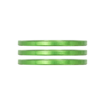 Industry Nine iRiX Headset Spacer 1-1/8'' Height: 2.5mm Aluminum Lime 3pcs