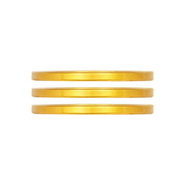 Industry Nine iRiX Headset Spacer 1-1/8'' Height: 2.5mm Aluminum Gold 3pcs
