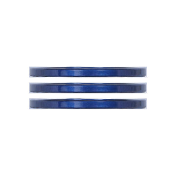 Industry Nine iRiX Headset Spacer 1-1/8'' Height: 2.5mm Aluminum Blue 3pcs