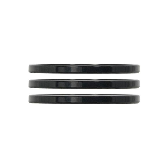 Industry Nine iRiX Headset Spacer 1-1/8'' Height: 2.5mm Aluminum Black 3pcs