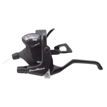 Sunrace STFS33 Flat Bar V Brake/Trigger Shifter STFS33 Left 2sp V Brake Blk 212g